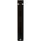 Ekena Millwork Ashford Single, Wrought Iron Bracket, (Single center brace), Antiqued Brass 1 1/2"W  x 5 1/2"D x 8"H BKTM01X05X08SASABS - alternate 5